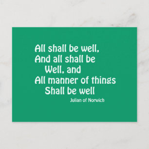 Alles zal goed zijn briefkaart