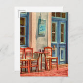 Alles zal goed zijn, het Briefkaart van het Grieks (Voorkant / Achterkant)