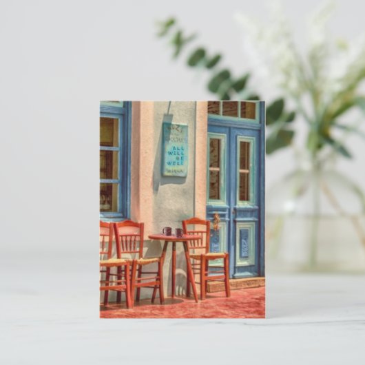 Alles zal goed zijn, het Briefkaart van het Grieks (Staand voorkant)