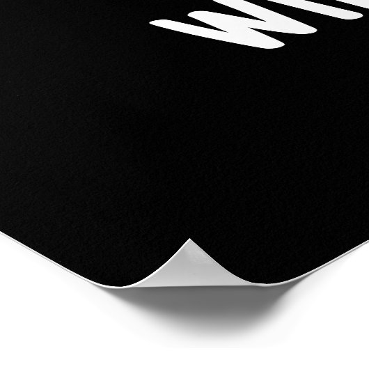 Alles zal goed zijn met Funny Churros Pun Poster (Hoek)