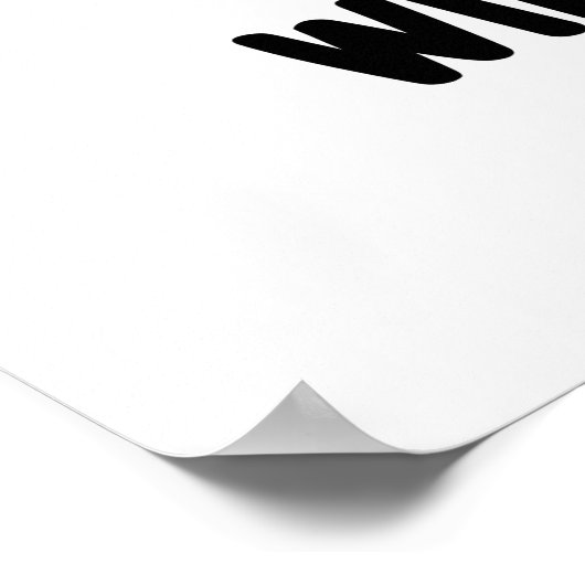 Alles zal goed zijn met Funny Churros Pun Poster (Hoek)