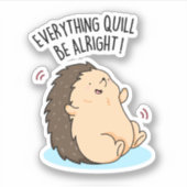 Alles zal goed zijn sticker (Voorkant)