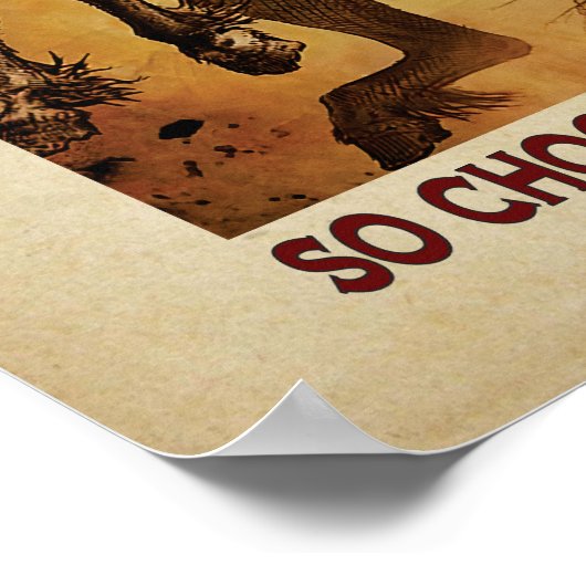 alles zal je doden en iets leuks kiezen poster (Hoek)