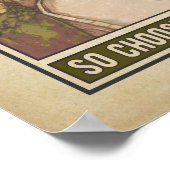 alles zal je doden en iets leuks kiezen poster (Hoek)