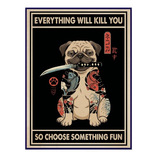 Alles Zal Je Hond Doden Poster (Voorkant)