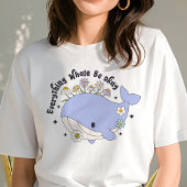 Alles Zal Prima Zijn Walvis Tri-Blend Shirt