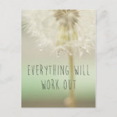 Alles zal werken uit Inspirerend Briefkaart (Voorkant)