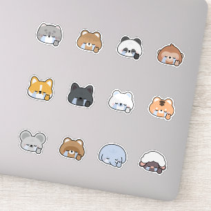 Alles zijn fijne dieren sticker