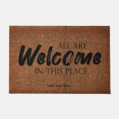 Alles zijn welkom deurmat (Voorkant)