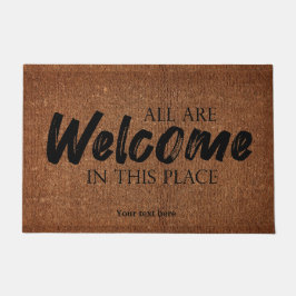 Alles zijn welkom deurmat