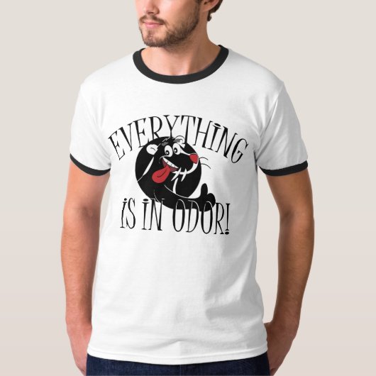 Alles zit in Odor Skunk T-shirt (Voorkant)