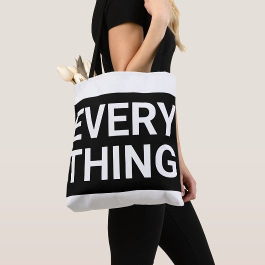 ALLES Zwart & Wit Tote Bag (Dichtbij)