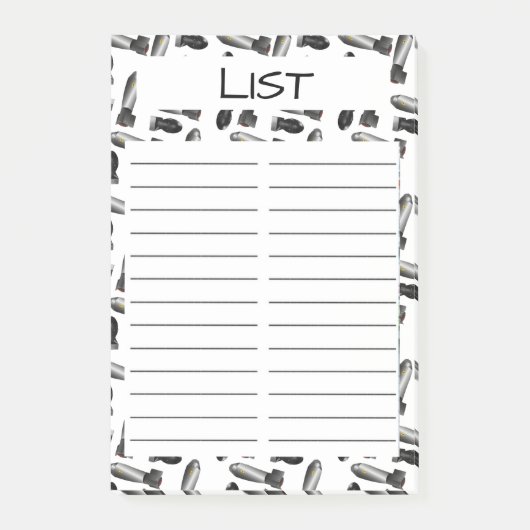 ALLESBEHALVE LIJST POST-IT® NOTES (Voorkant)