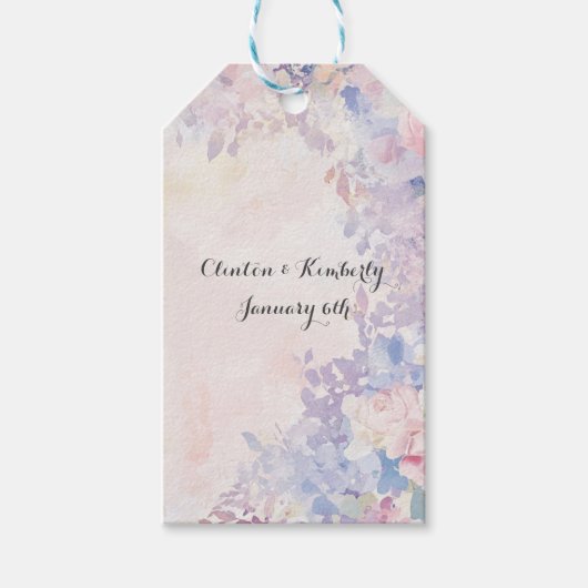 Allessandra Aanpasbare Papieren Cadeaubijsluiters Cadeaulabel (Voorkant)