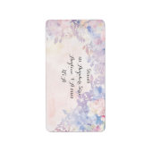 Allessandra  adres- of retourlabels etiket (Voorkant)