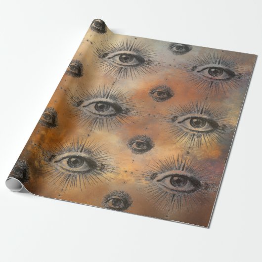 Allesziend Oog Inpakpapier (Uitgerold)
