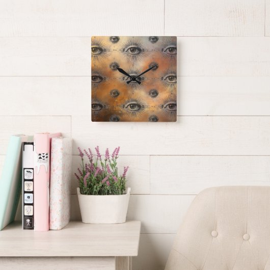 Allesziend Oog Wandklok (Leeskamer)