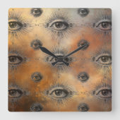 Allesziend Oog Wandklok (Voorkant)