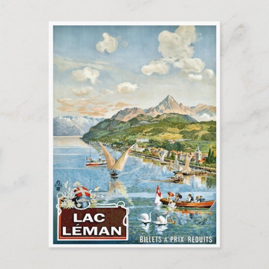 Allevard, Le ban, Frankrijk, vintage-reis Briefkaart (Voorkant)