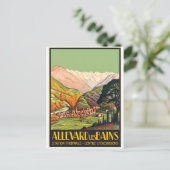Allevard, Les Bains, Frankrijk Briefkaart (Staand voorkant)