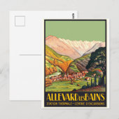 Allevard, Les Bains, Frankrijk Briefkaart (Voorkant / Achterkant)