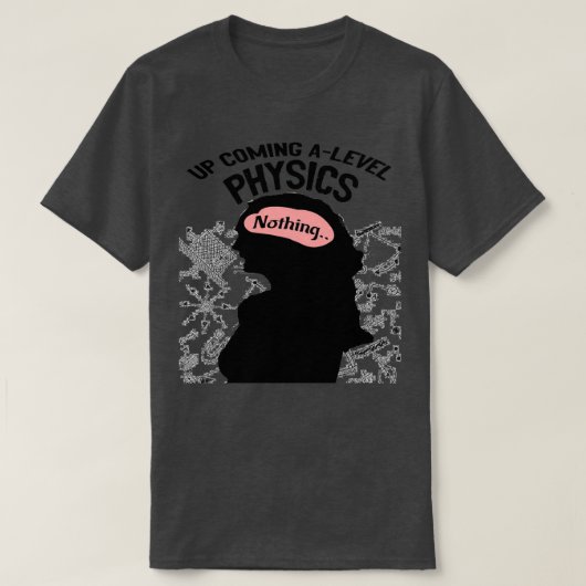 ALlevel Physics up Compriing Design T-shirt (Design voorkant)