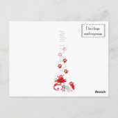 alley 007 postcard briefkaart (Achterkant)