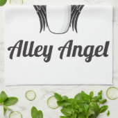 Alley Angel Bowling Towel Theedoek (Gevouwen)