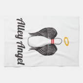 Alley Angel Bowling Towel Theedoek (Horizontaal)