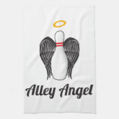 Alley Angel Bowling Towel Theedoek (Verticaal)