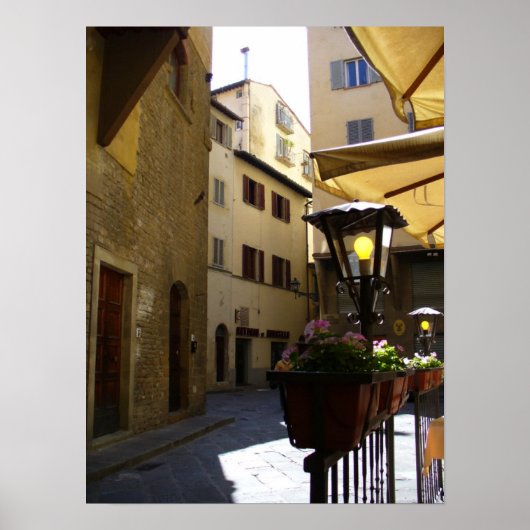 Alley Cafe Poster (Voorkant)