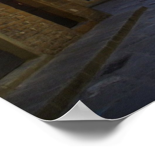 Alley Cafe Poster (Hoek)