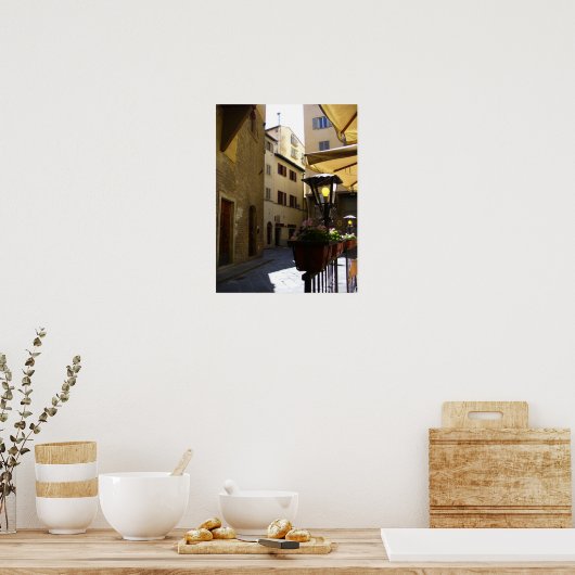 Alley Cafe Poster (Keuken)