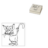 Alley Cat Art Stempel (Gestempeld)