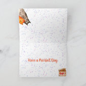 Alley Cat Birthday Kaart (Binnen)