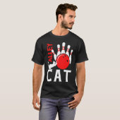 Alley Cat Bowler Bowling T-shirt (Voorkant volledig)