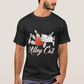 Alley Cat Bowling Shirt Funny Bowling