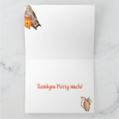 Alley Cat Hartelijk dank Kaart (Binnen)