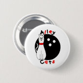 Alley Cat Ronde Button 5,7 Cm (Voorkant /achterkant)