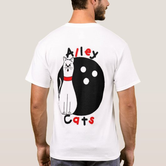 Alley Cat T-shirt (Achterkant)