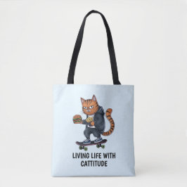 Alley Cat Tote Bag