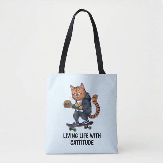 Alley Cat Tote Bag (Voorkant)