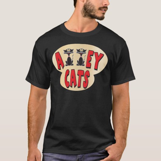 Alley Cats Bowling T-Shirt aanpassen (Voorkant)
