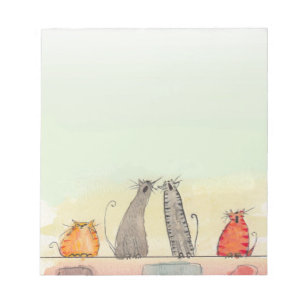 Alley Cats Notepad Notitieblok
