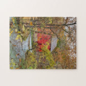 Alley door de Bossen Legpuzzel (Horizontaal)