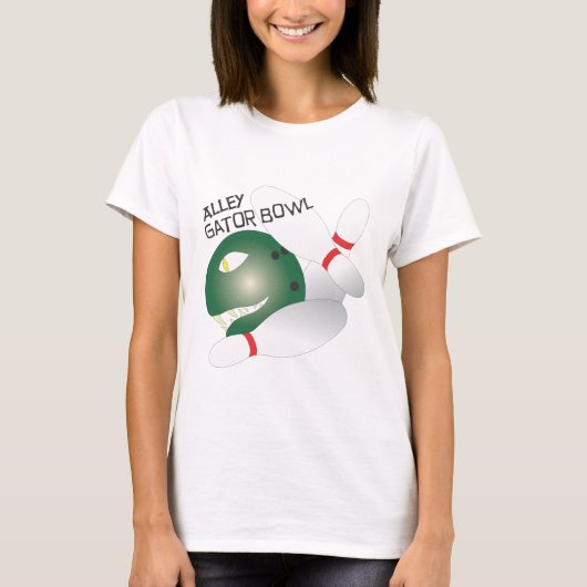 Alley Gator Bowl.ai T-shirt (Voorkant)