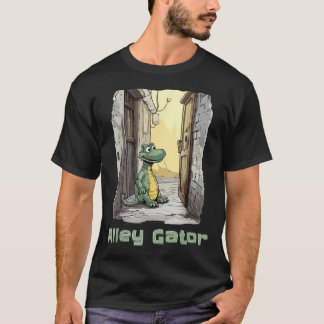 Alley Gator Moeras Beest Komt Naar Stad Urban T-shirt