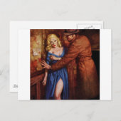 Alley Girl Briefkaart (Voorkant / Achterkant)