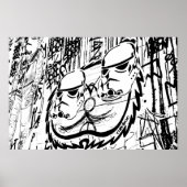 Alley Graffiti Print (Voorkant)