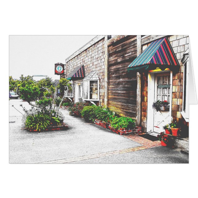 Alley in Bandon Oregon (Voorkant Horizontaal)